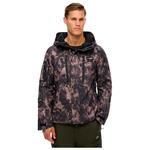 Superdry Blouson Ski Hooded Ski Shell Jacket M's Woodgrain Print Présentation