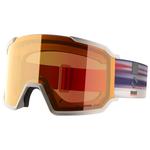 Salomon Masque de Ski S/View 3 Rainy Day Multilayer Photo Red Présentation