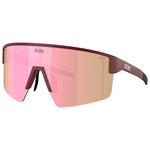 Bliz Lunettes de soleil P004 Small Matte Burnt Lake Brown Pink Multi Présentation