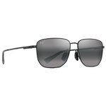 Maui Jim Lunettes de soleil Lamalama Asian Fit Noir Mat Gris Neutral Grey MauiPure Présentation