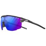 Julbo Lunettes de soleil Ultimate Mat Noir Noir Translucide Reactiv 1-3 High Contrast Présentation