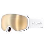 Atomic Masque de Ski Revent M Hd Photo White Amber Gold Présentation
