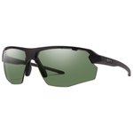 Smith Lunettes de soleil Resolve Matte Black ChromaPop Polarized Gray Green Présentation