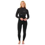 Rip Curl Combinaison Intégrale Womens E-Bomb Chest Zip 3/2 Black Présentation