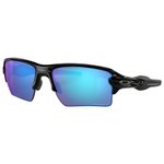 Oakley Lunettes de soleil Flak 2.0 XL Polished Black Prizm Sapphire Présentation