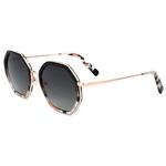 Binocle Eyewear Lunettes de soleil Angela Shiny Gold Tortoise Grey Polarized Présentation