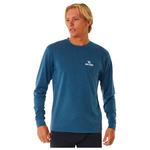 Rip Curl Top Manches Longues Stack UPF 50+ L/S Navy Marle Présentation