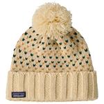 Patagonia Bonnet Snowbelle Beanie Confetti Natural Présentation