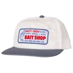 Salty Crew Casquettes Bait Shop Trucker Off White Présentation
