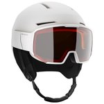Salomon Casque visière Osmo White Flash Tonic Orange Présentation