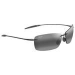 Maui Jim Lunettes de soleil Lighthouse Shiny Transparent Light Grey Neutral Grey MauiPure Présentation