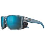 Julbo Lunettes de soleil Shield Translucide Brillant Bleu Spectron Hd 3 Polarized Présentation