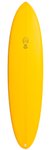 Phipps Board de Surf One Bad Egg Tint Futures Fins Yellow 
