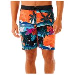 Rip Curl Boardshort Mirage Postcards Black Présentation