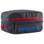 Patagonia Trousse de toilette Black Hole Cube 6L Smolder Blue Amanita Red Présentation