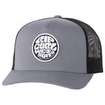 Rip Curl Casquettes Wetsuit Icon Trucker Black Grey Présentation