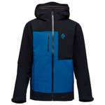 Black Diamond Blouson Ski M Recon Stretch Pro Shell Black Kingfisher Présentation