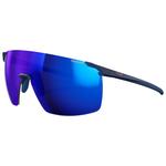 Julbo Lunettes de soleil Faster L Mat Bleu Foncé Laiton Reactiv 1-3 High Contrast Présentation