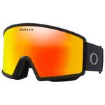 Oakley Masque de Ski Target Line L Blackout Fire Iridium Présentation