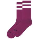 American Socks Chaussettes The Classics Mid High Plum Présentation