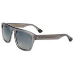 Binocle Eyewear Lunettes de soleil Stefano Shiny Grey Gradient Grey Polarized Présentation