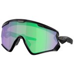 Oakley Lunettes de soleil Wind Jacket 2.0 Matte Black Prizm Road Jade Présentation