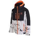 Watts Blouson Ski Blow Minimal Camo Blue Présentation