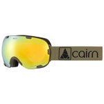 Cairn Masque de Ski Spirit Mat Khaki Black Gold Présentation