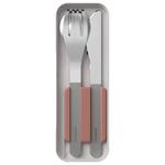 monbento Couverts Slim Box Pink Moka Présentation