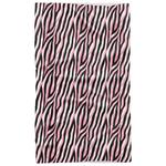 Curlynak Tour de cou Gratté Inside Neckwear Pink Zebre Présentation
