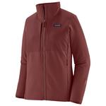 Patagonia Polaire W's R2 Crossstrata Jkt Dark Ruby Présentation