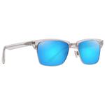 Maui Jim Lunettes de soleil Kawika XL Shiny Crystal Maui Pure Blue Hawaii Présentation