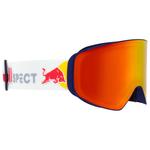Red Bull Spect Masque de Ski Jam Matt Blue White Brown Red Mirror + Cloudy Snow Présentation