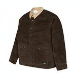 Picture Chemise Noliwa Corduroy Dark Chocolate Plaid Présentation