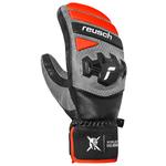 Reusch Moufles Worldcup Warrior Team Mitten Black Silver Fluo Red Présentation Reusch Moufles Worldcup Warrior Team Mitten Black Silver Fluo Red Présentation