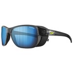 Julbo Lunettes de soleil Camino M Noir Translucide Brillant Jaune Spectron Hd 4 Polarized Présentation