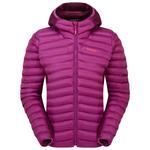 RAB Doudoune Cirrus Flex Hoody W Plum Mulberry Présentation
