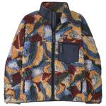 Patagonia Polaire W's Classic Retro X Jacket Smudge Smolder Blue Présentation