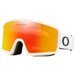Oakley Masque de Ski Target Line M Matte White Fire Iridium Présentation