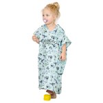 All-In Poncho Surf Baby Crew Ponchos Sharky Blue Présentation