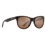 Maui Jim Lunettes de soleil Koaniani Asian Fit Shiny Dark Havana Hcl Bronze Mineral Superthin Présentation