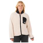 Rip Curl Polaire Shore Break Polar Fleece Off White Black Présentation