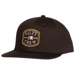 Salty Crew Casquettes Capitals Boys Snapback Charcoal Présentation
