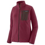 Patagonia Polaire W's R1 Air Jacket Berry Fig Présentation