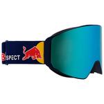 Red Bull Spect Masque de Ski Jamm Matt Blue I-Boost Smoke Blue Mirror + Light Pink Présentation