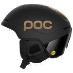 Poc Casque de ski Obex Contour Mips Marco Odermatt Uranium Black Podium Gold Présentation