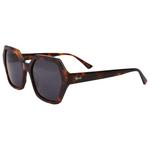 Binocle Eyewear Lunettes de soleil Roma Shiny Tortoise Gradient Grey Polarized Présentation