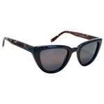 Moken Vision Lunettes de soleil Emma Black Tortoise Grey Polarized Présentation