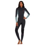 Billabong Combinaison Intégrale Foil 4/3 Back Zip Washed Black Présentation