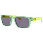 Oakley Lunettes de soleil Holbrook Xxs Transparent Jade Prizm Grey Présentation